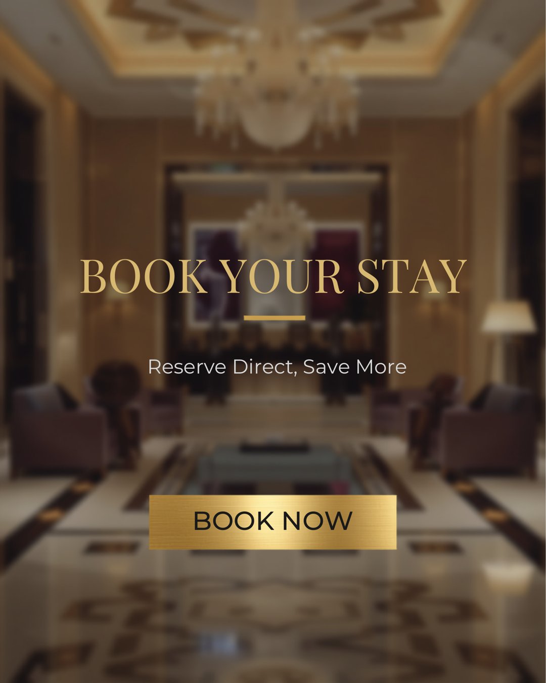 The Azure Retreat campaign creative